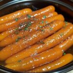 Slow Cooker Brown Butter Glazed Carrots