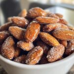 Slow Cooker Cinnamon Sugar Candied Almonds