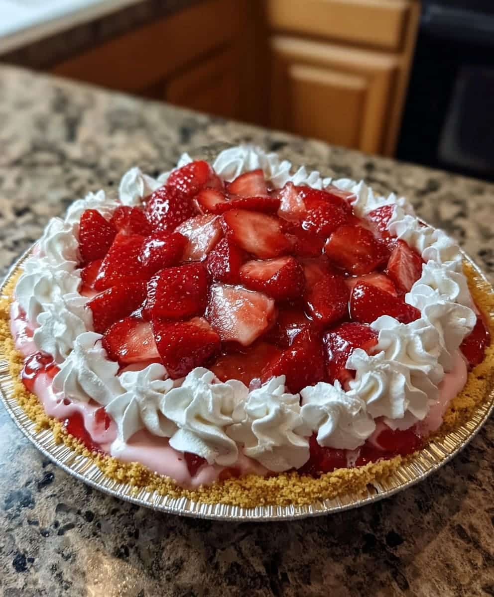 Strawberry Cool Whip Pie