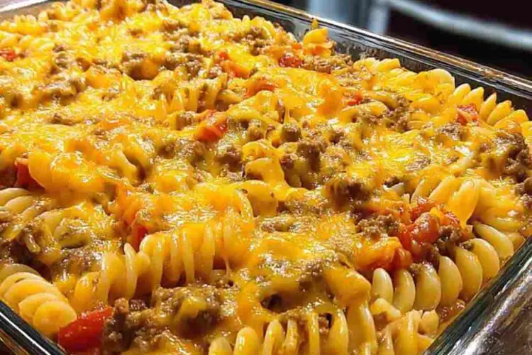 Cheeseburger Pasta Casserole