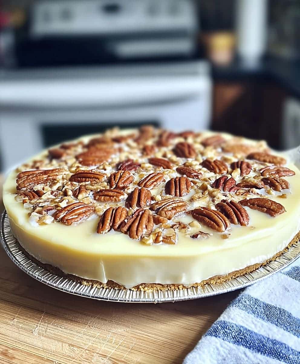 Amish pecan cream pie