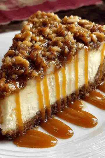 Apple Crisp Cheesecake Recipe