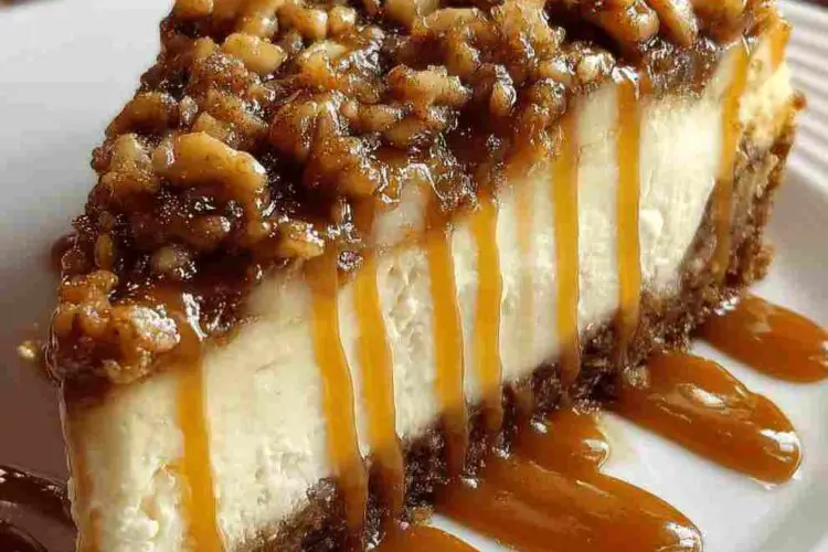 Apple Crisp Cheesecake Recipe