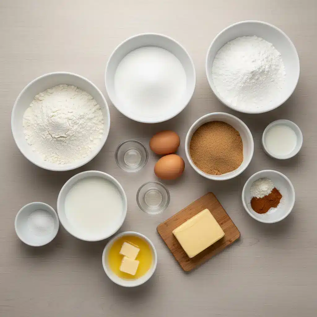 Cinnamon Roll Cake ingredients