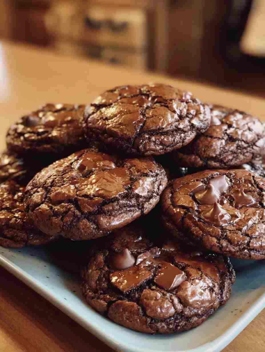 Cookies Made from Brownie Mix