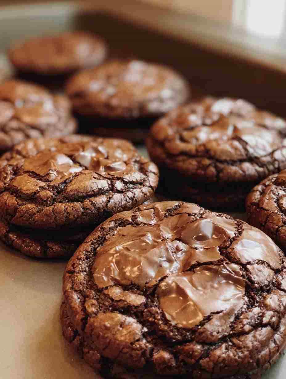 Cookies Made from Brownie Mix