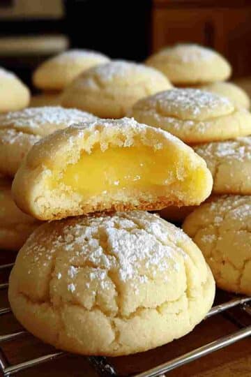 Easy Lemon Stuffed Cookies