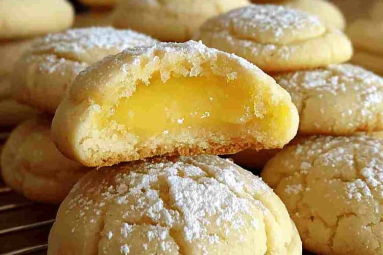 Easy Lemon Stuffed Cookies