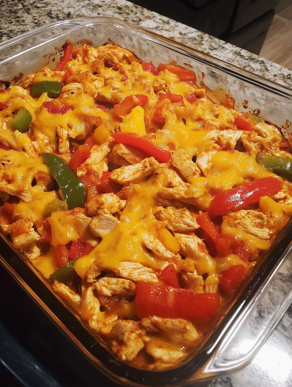 Fajita Chicken Casserole