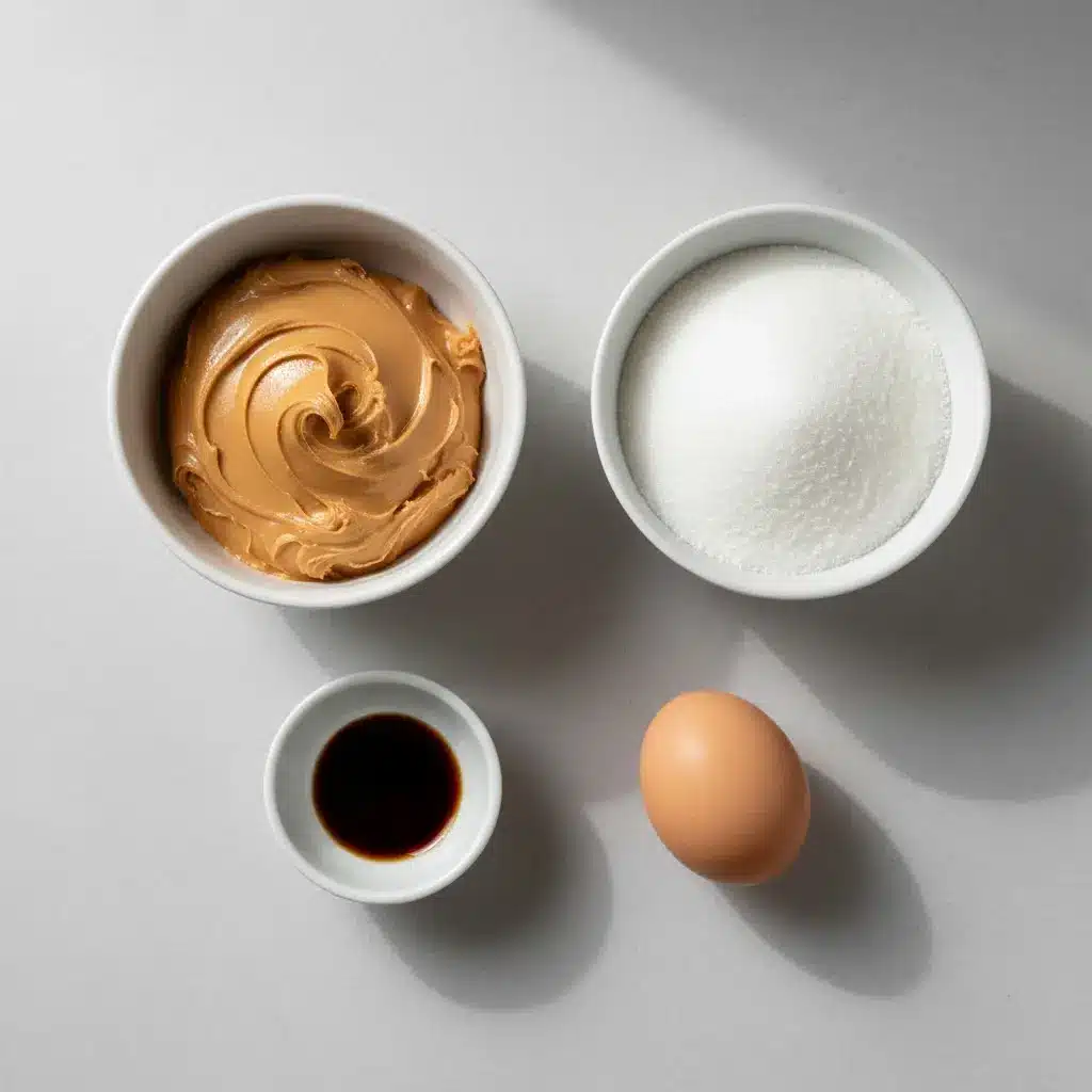 Grandma’s Peanut Butter Cookies ingredients