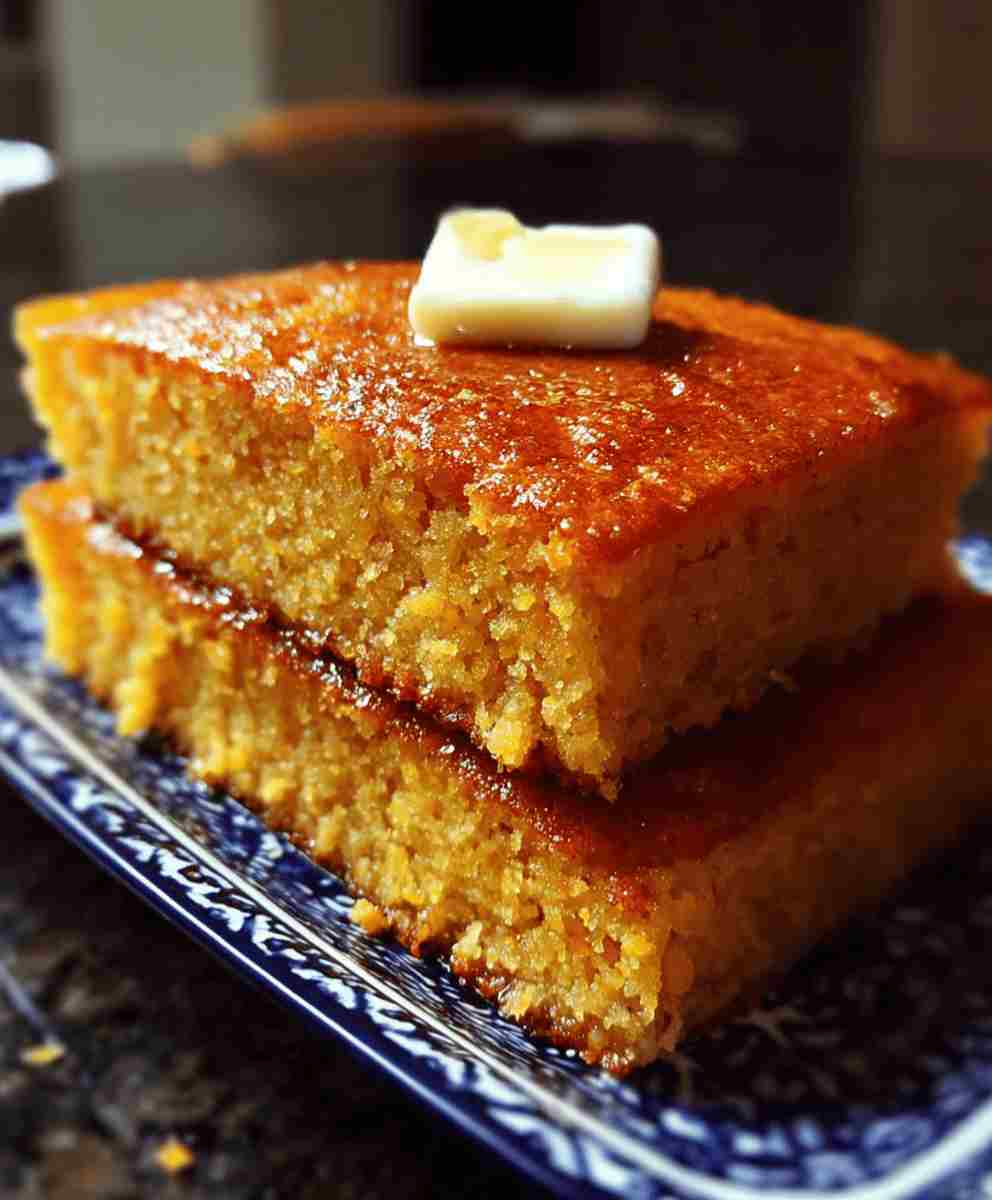 Honey Butter Sweet Potato Cornbread Recipe