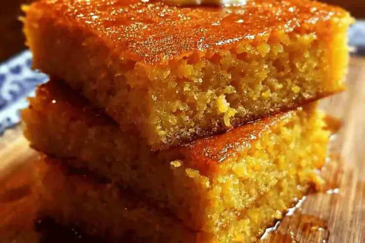 Honey Butter Sweet Potato Cornbread Recipe