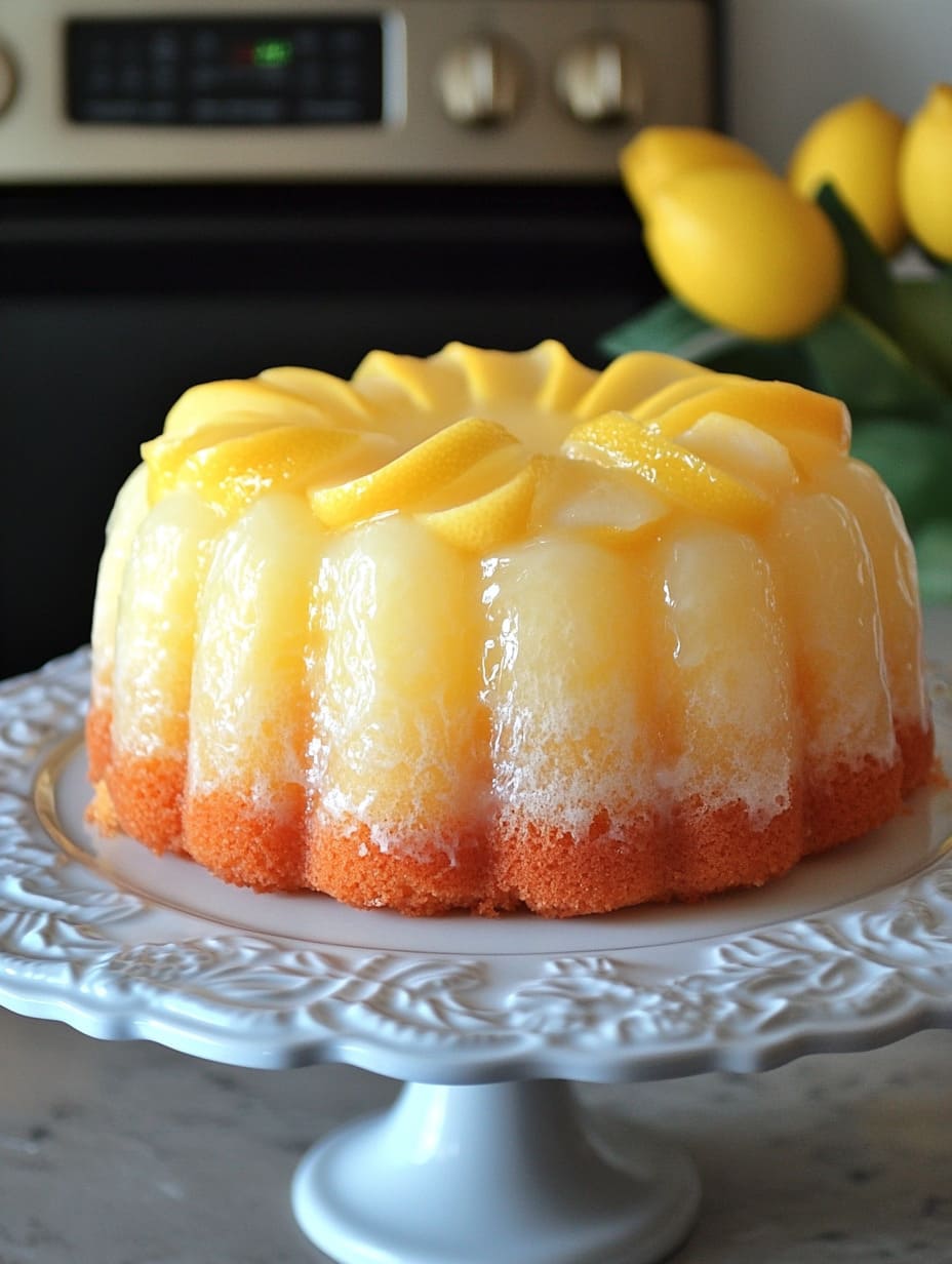 Lemon Bundt Cake with Glaze