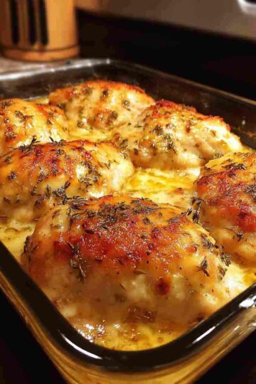 Melt In Your Mouth Chicken Easy Baked Dinner