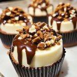 No-Bake Turtle Mini Cheesecakes