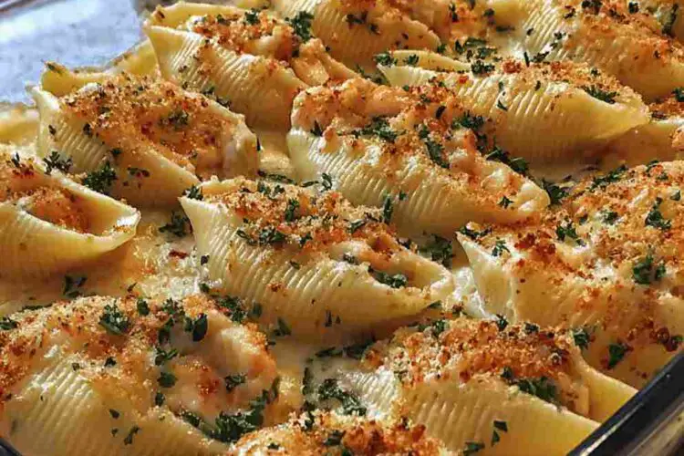 Seafood Stuffed Shells