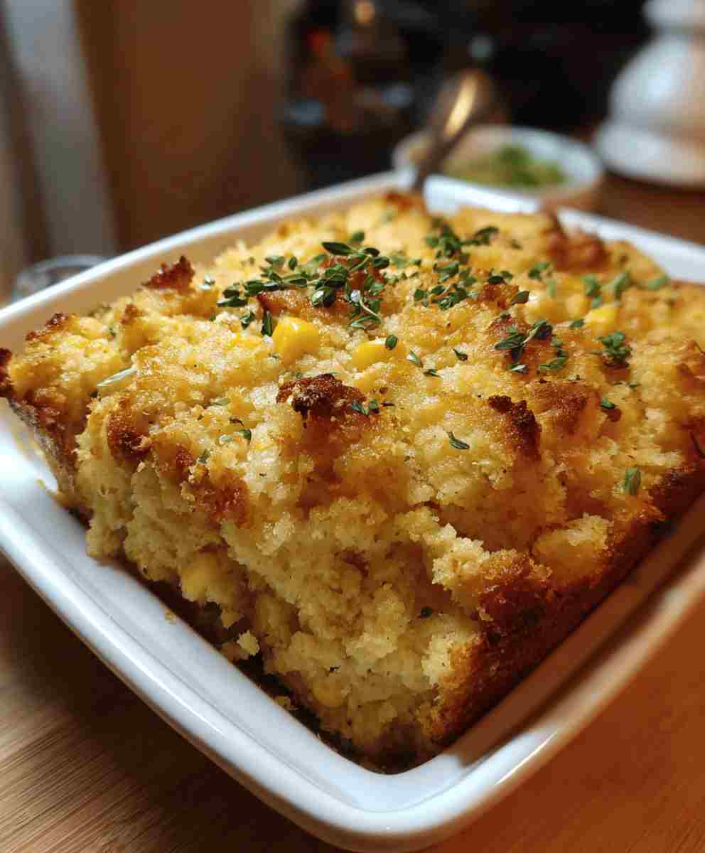 Southern Cornbread Dressing Classic Holiday Side Dish