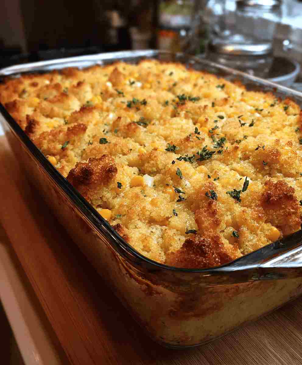 Southern Cornbread Dressing Classic Holiday Side Dish