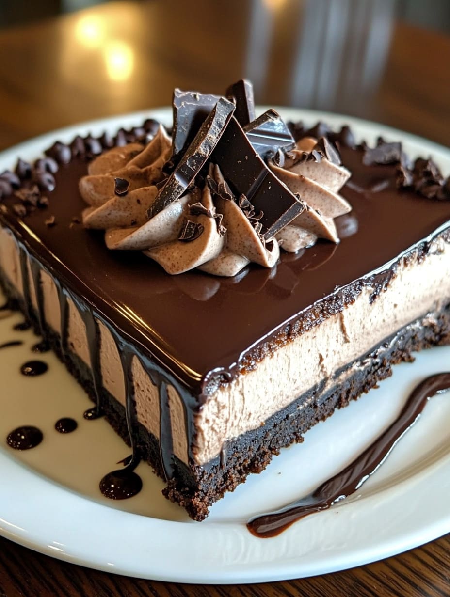 Triple Chocolate Cheesecake