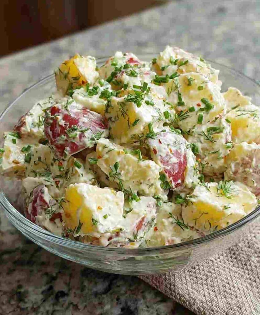 Easy Classic Red Potato Salad