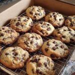 Vegan Levain Chocolate Chip Cookies