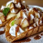 Apple Cheesecake Tacos