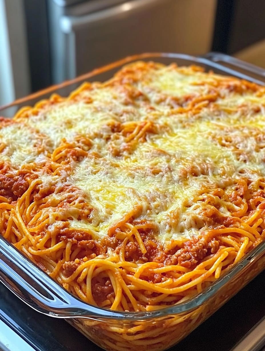 Baked Church Supper Spaghetti