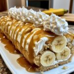 Banana Caramel Roulade