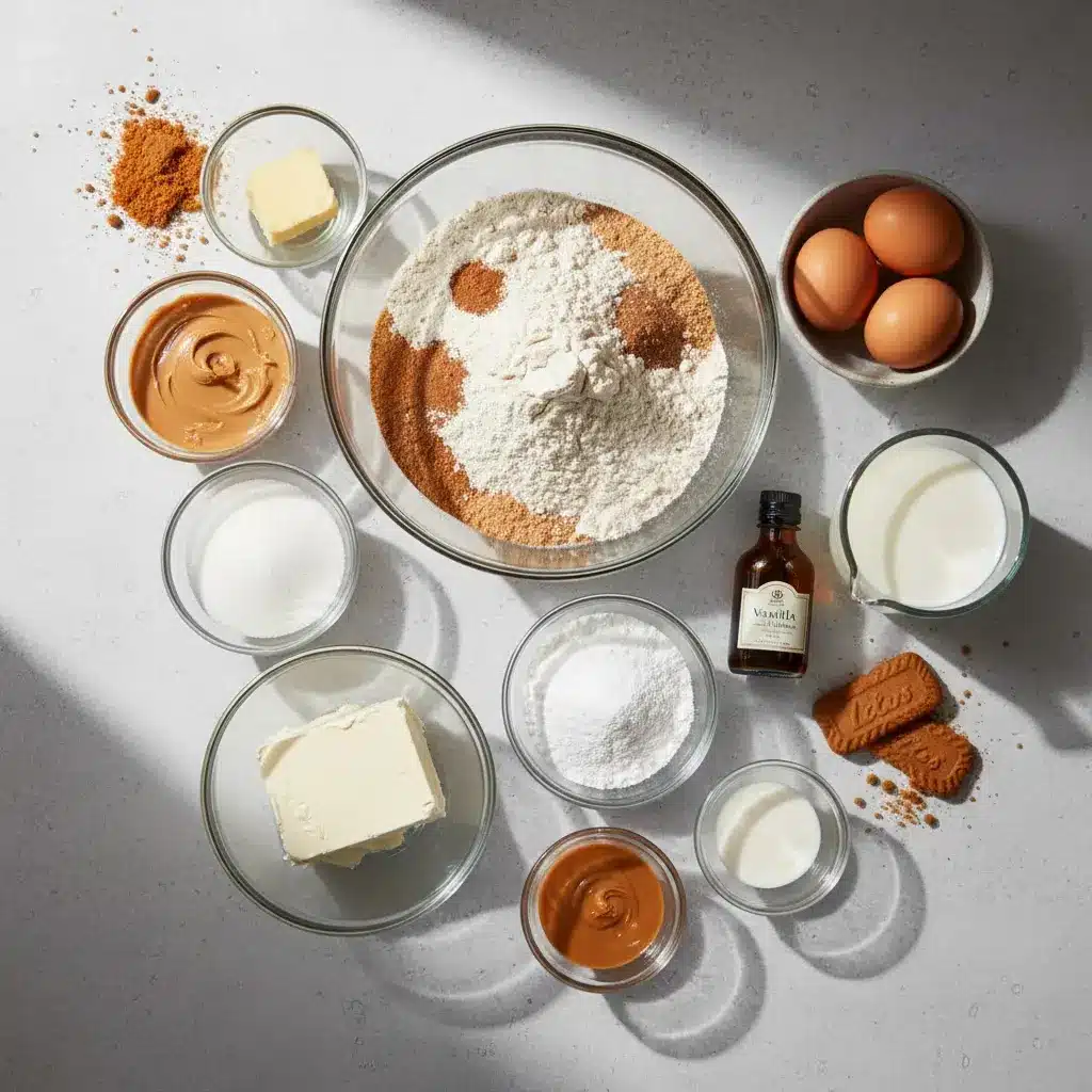 Biscoff Cookie Butter Cake ingredients