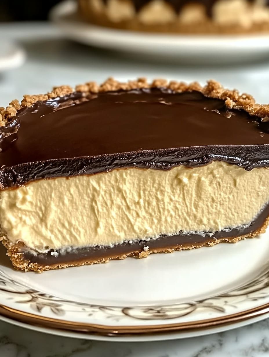Boston Cream Pie Cheesecake