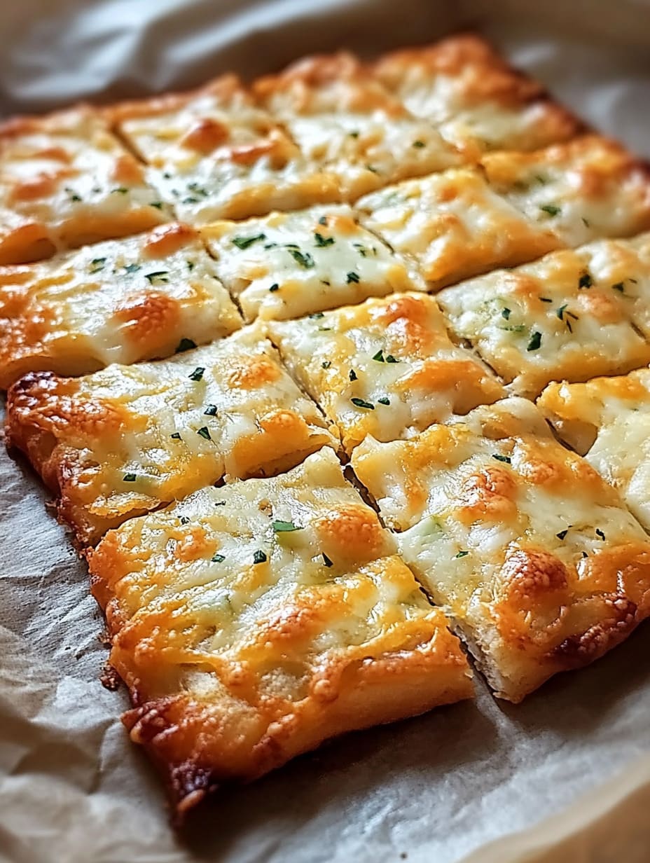 Cheesy Baked Snack