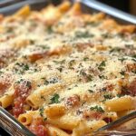 Cheesy Layered Pasta Bake