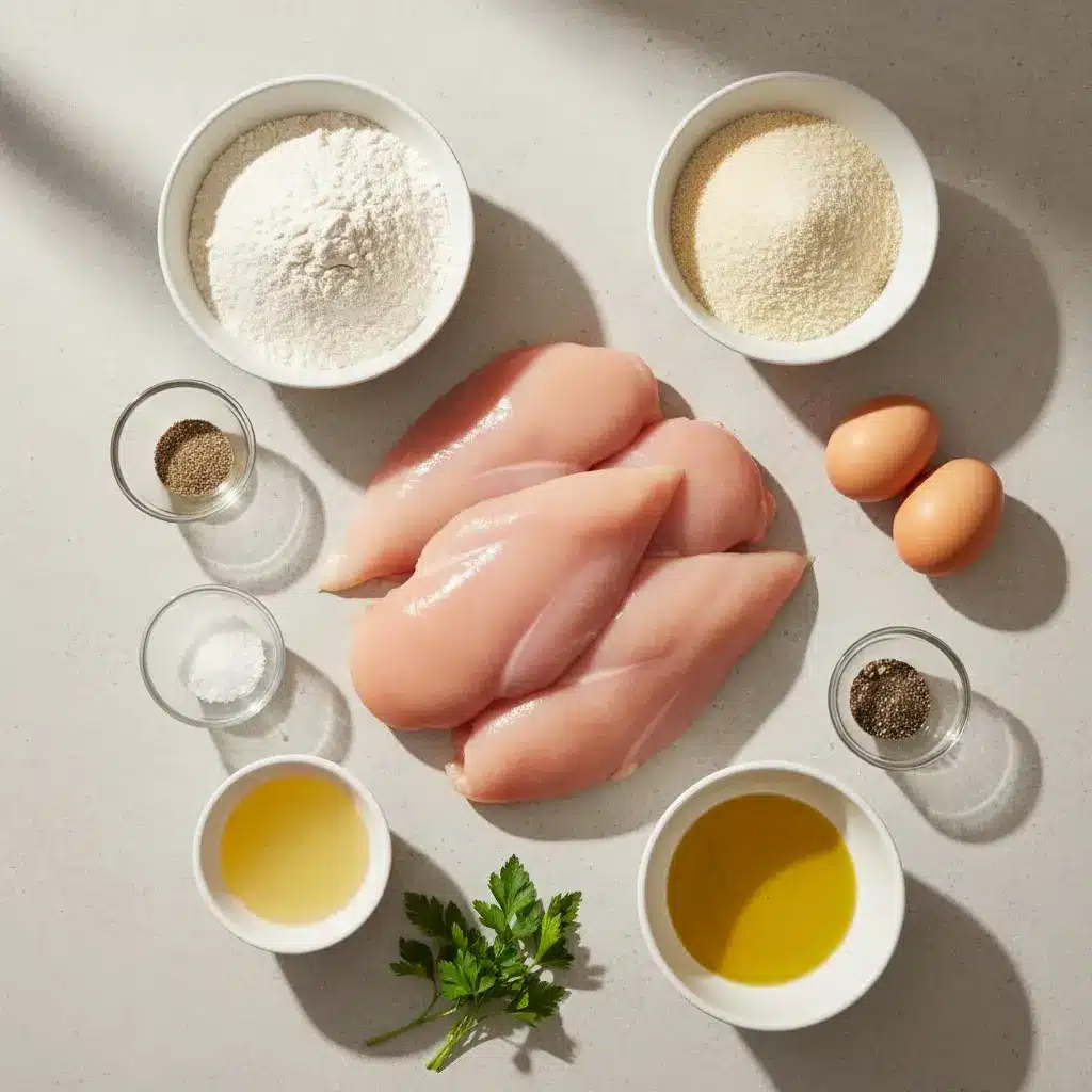 Chicken Milanese ingredients