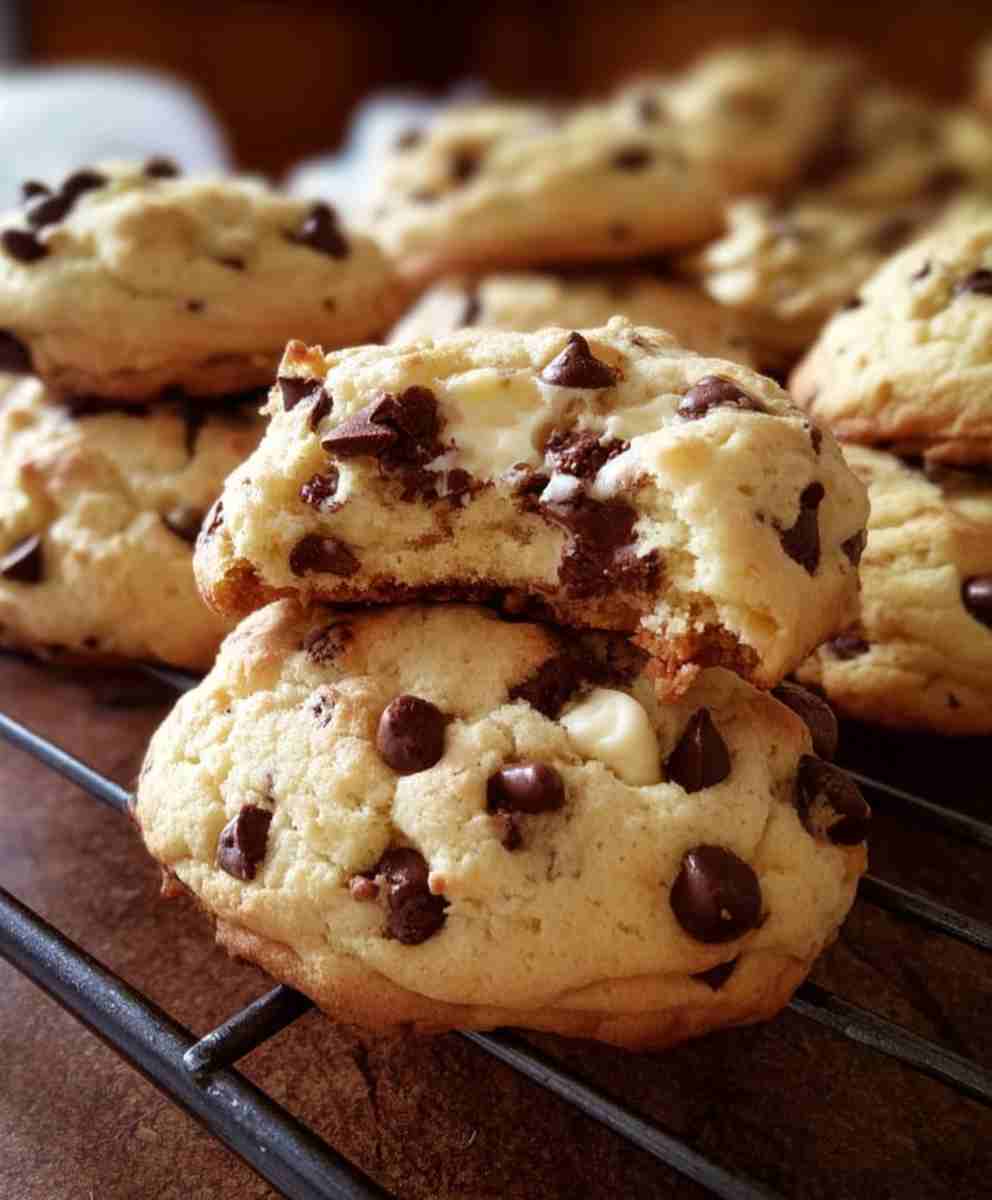 Chocolate Chip Cheesecake Cookies Soft & Chewy