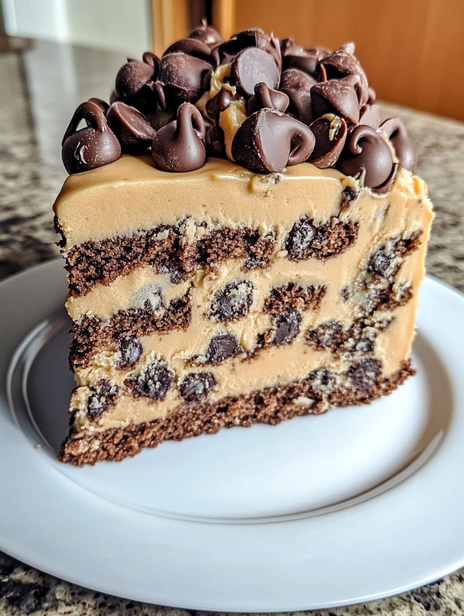 hocolate Chip Cookie Dough Cake