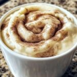 Cinnamon Roll Cottage Cheese Mug Cake