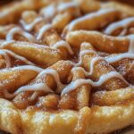 Cinnamon-Sugar Pizza Made with Crescent Rolls