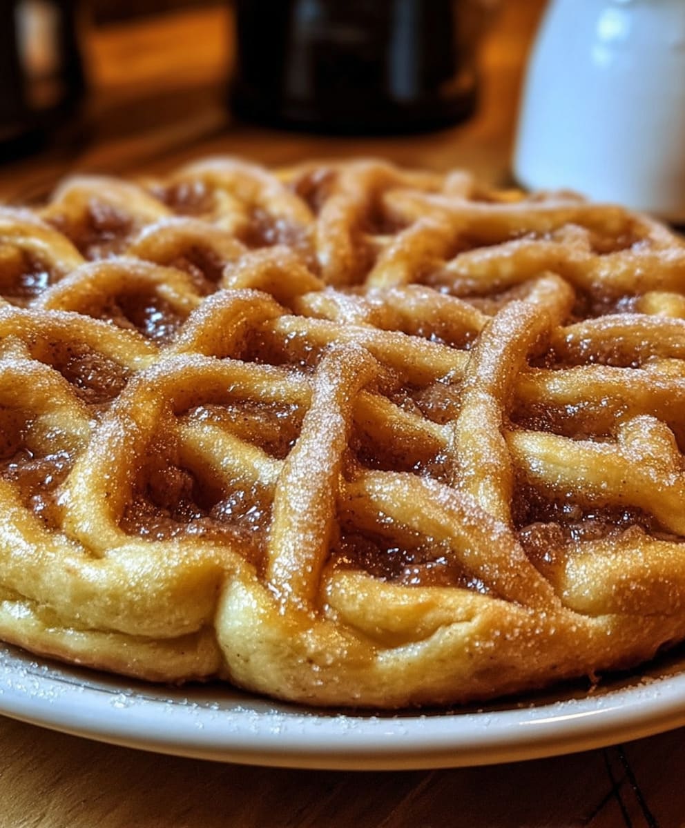 Cinnamon Sugar Pizza with Crescent Rolls 