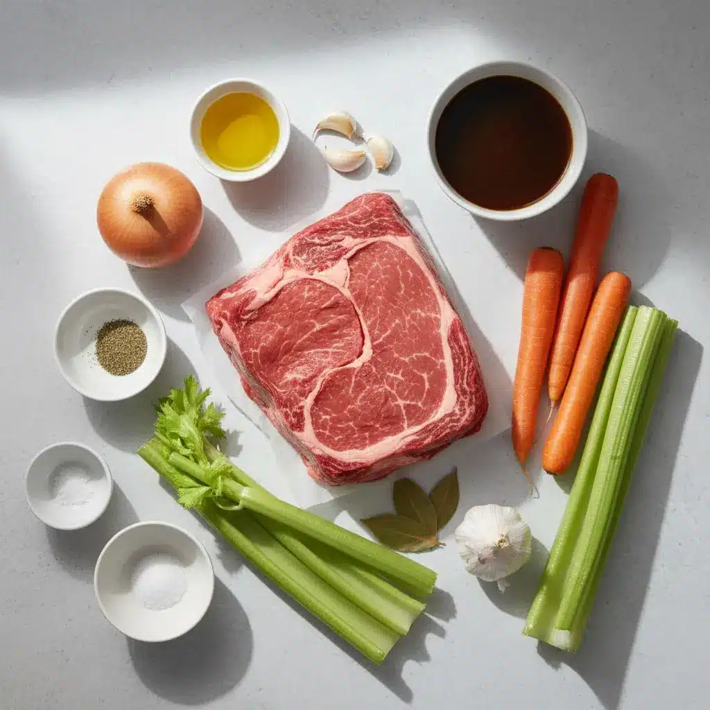 Classic Pot Roast with Mashed Potatoes ingredients