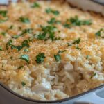 Creamy Angel Chicken Rice Casserole