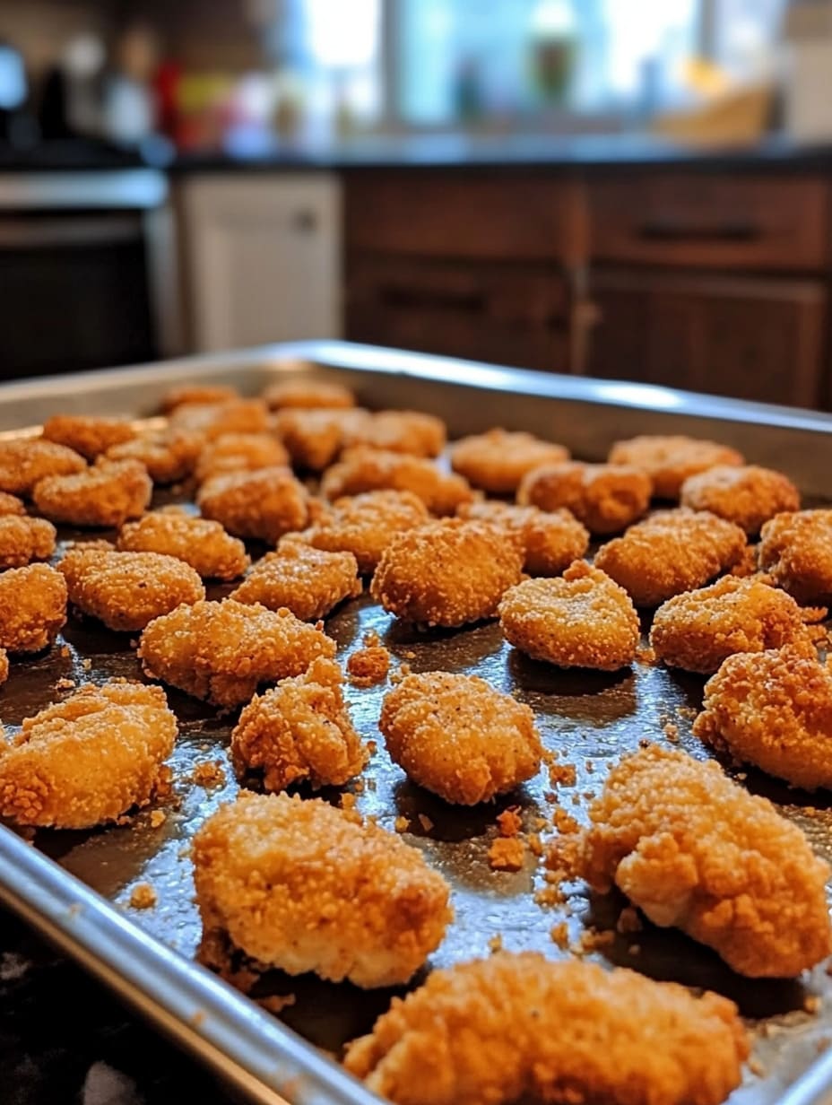 Crispy Baked Chicken Nuggets