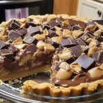 Decadent Chocolate Peanut Butter Cup Pie