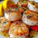 Garlic Butter Lobster and Scallops