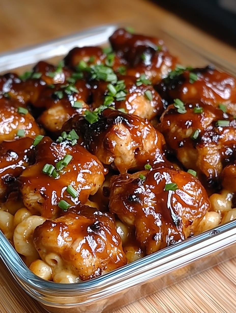 Honey BBQ Chicken Mac & Cheese