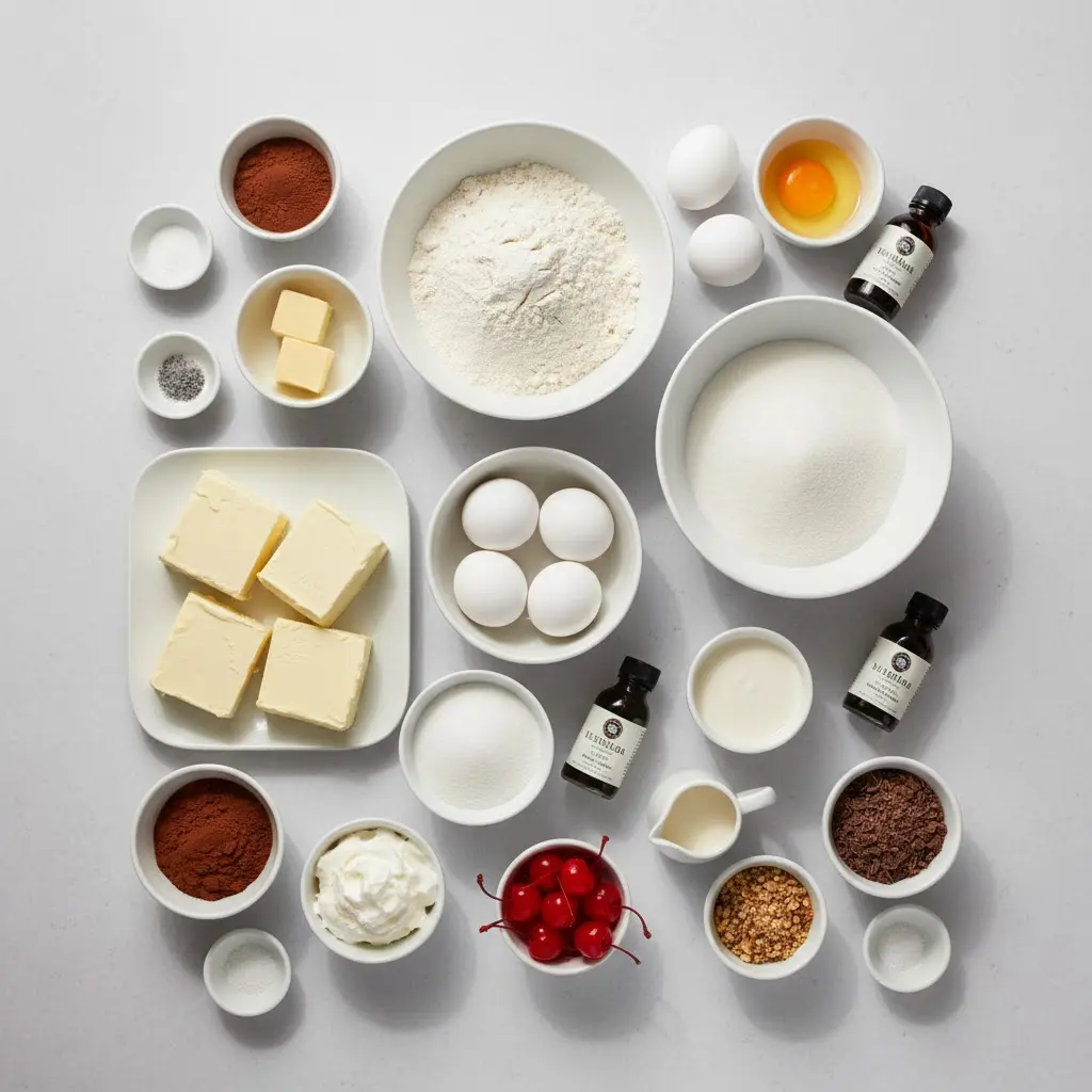 Hot Fudge Sundae Brownie Cheesecake ingredients