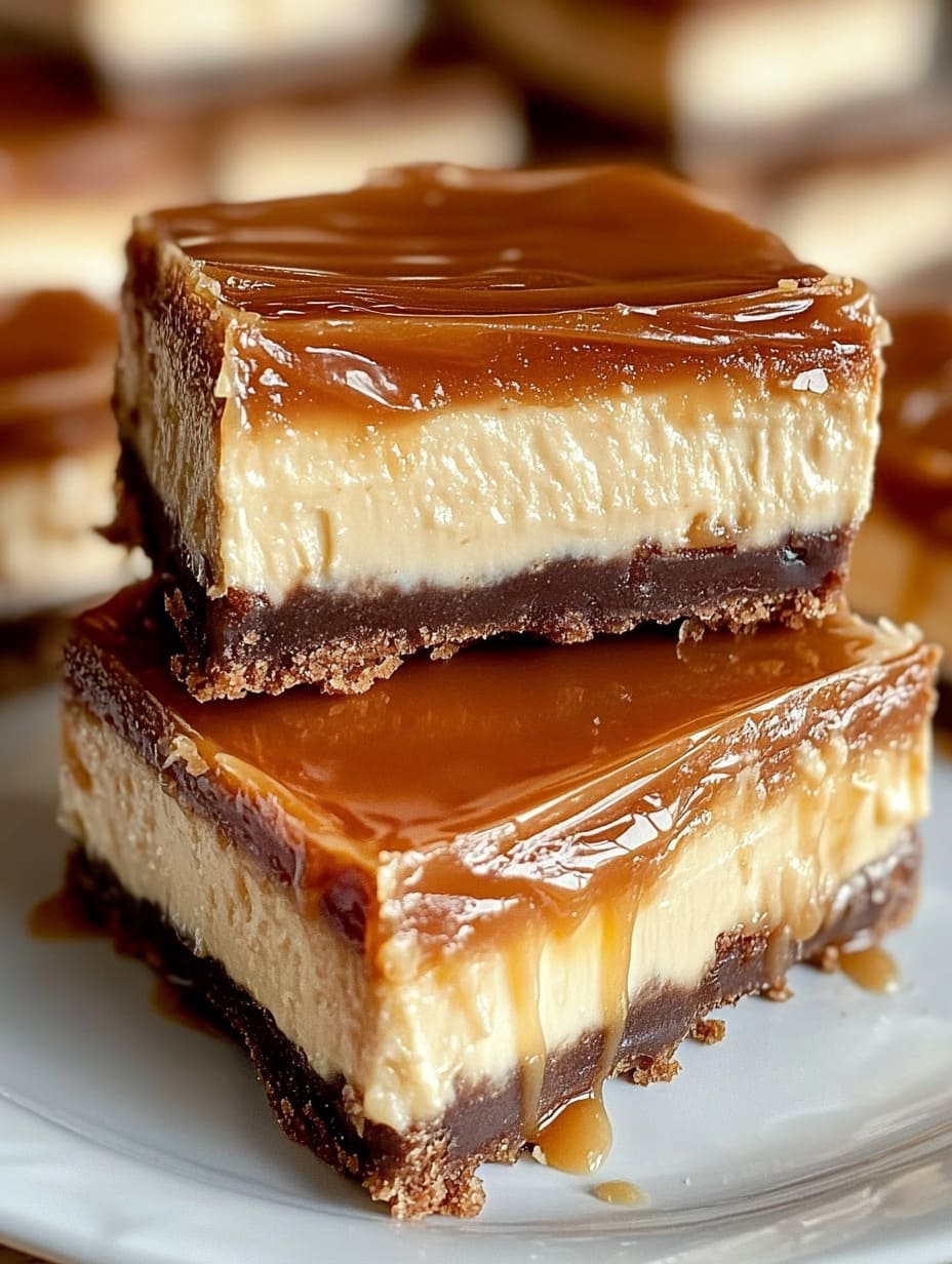 Irresistible Dulce de Leche Cheesecake Bars