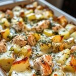 Lemon-Herb Chicken Potato Casserole