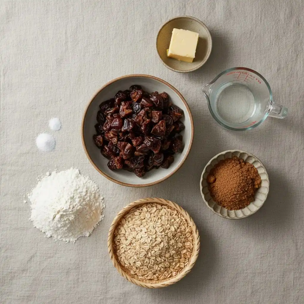 Mary Berry’s Date Slices ingredients