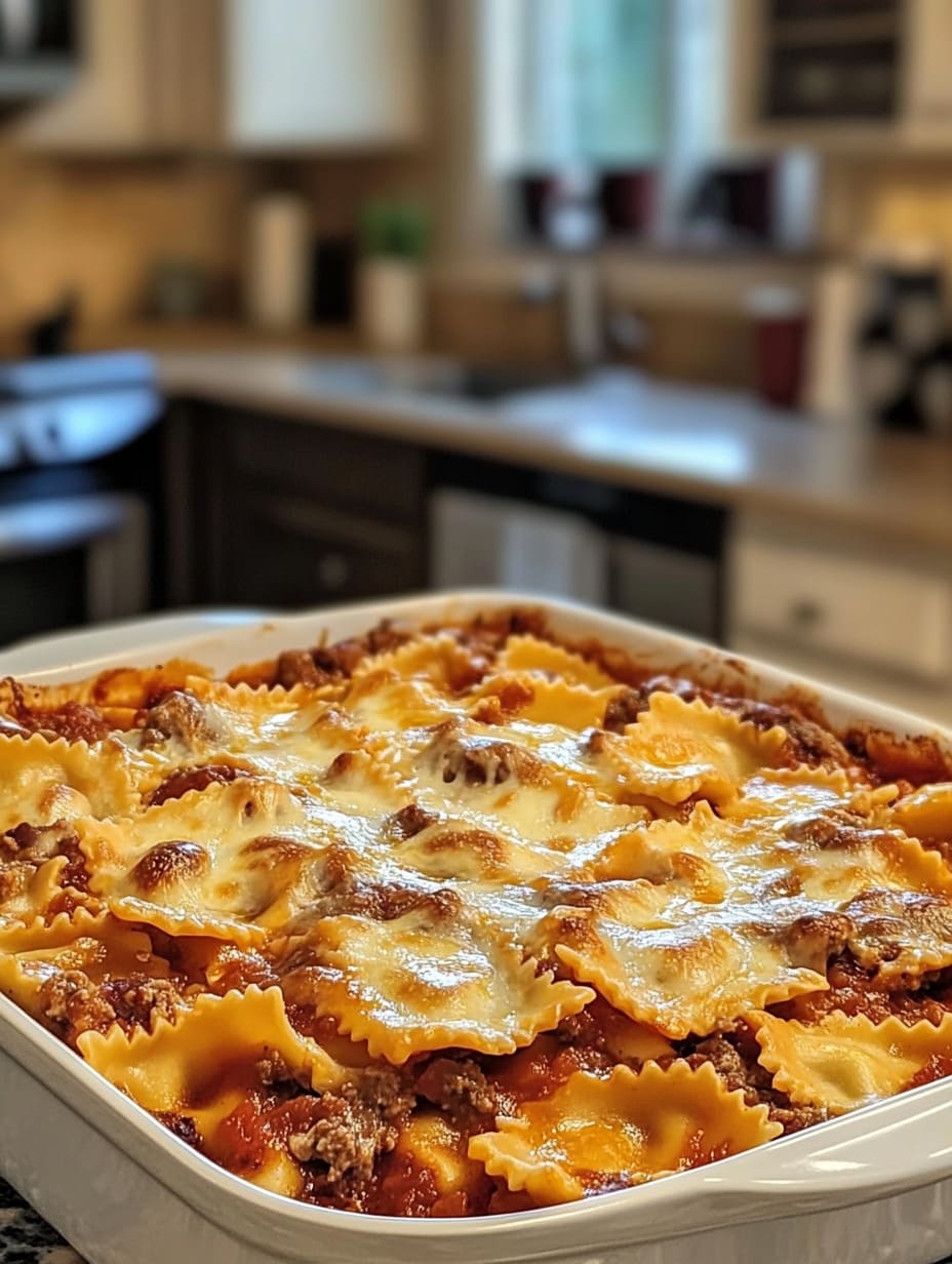 Million Dollar Ravioli Casserole