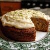 Moist Zucchini Cake with Cream Cheese Frosting